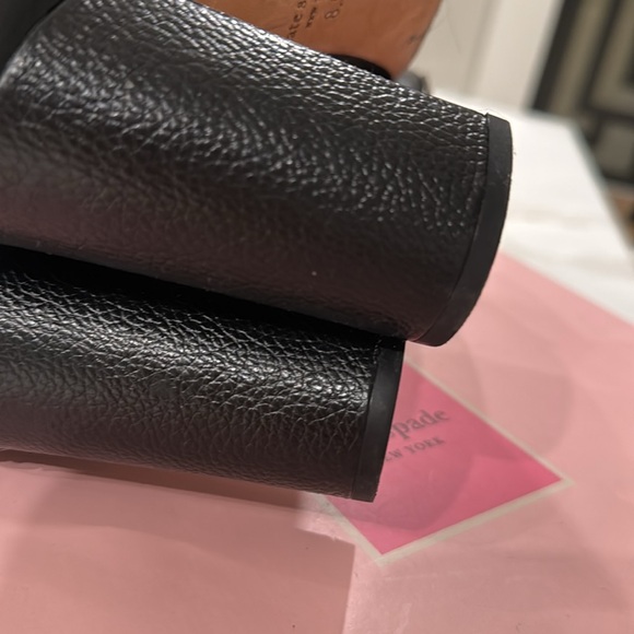 Kate Spade  knott zip boot black grain calf - Picture 5 of 8